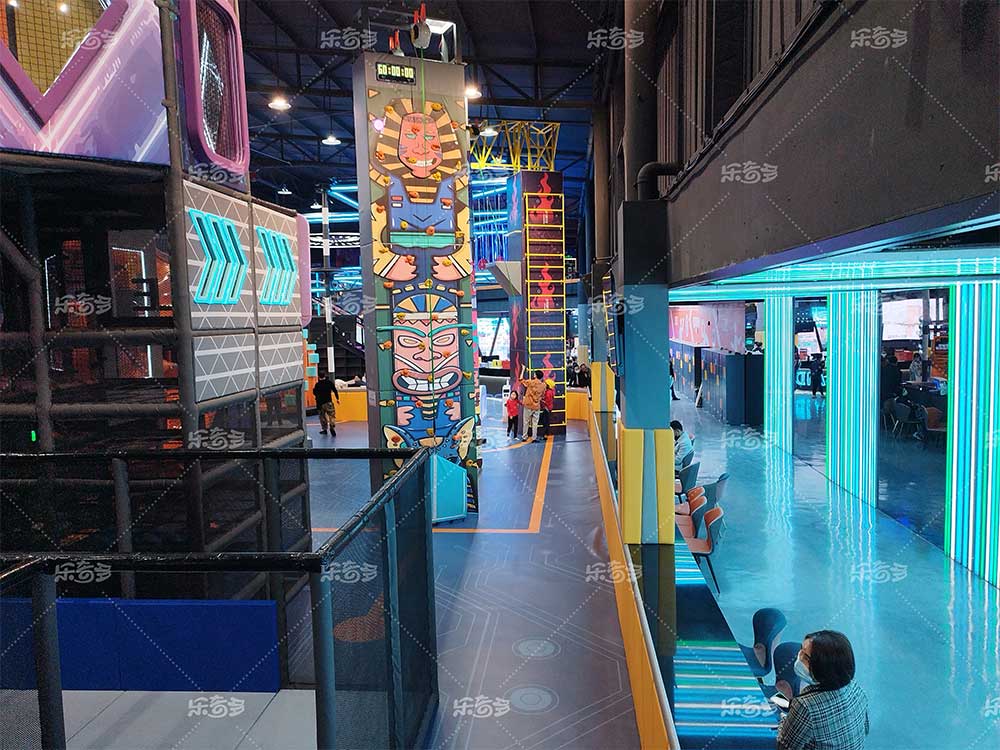 樂奇多蹦床樂園實(shí)拍圖